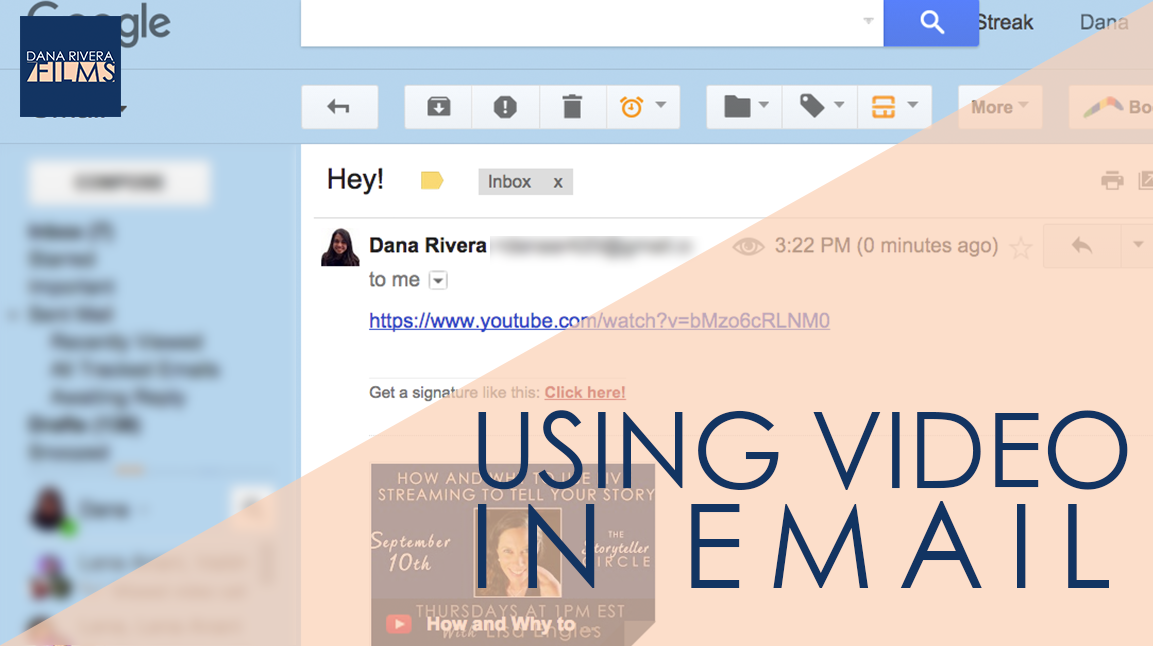 Using Video in Email